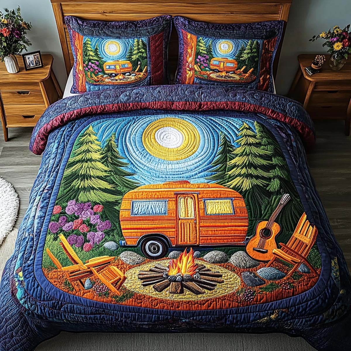 Night Camp Duvet Cover Set NCU0PVL250