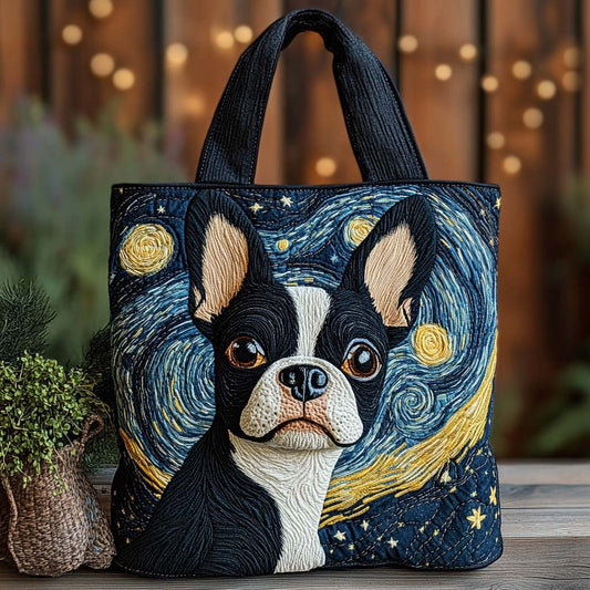 Night Gaze Quilted Tote Bag NCU0XD1452