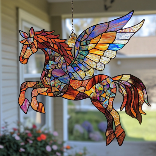 Noble Stride Horse - Window Hanging Suncatcher NCU0PD016