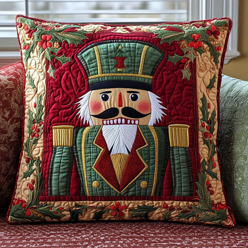 Noble Nutcracker Quilted Pillow Case NCU0DV1786