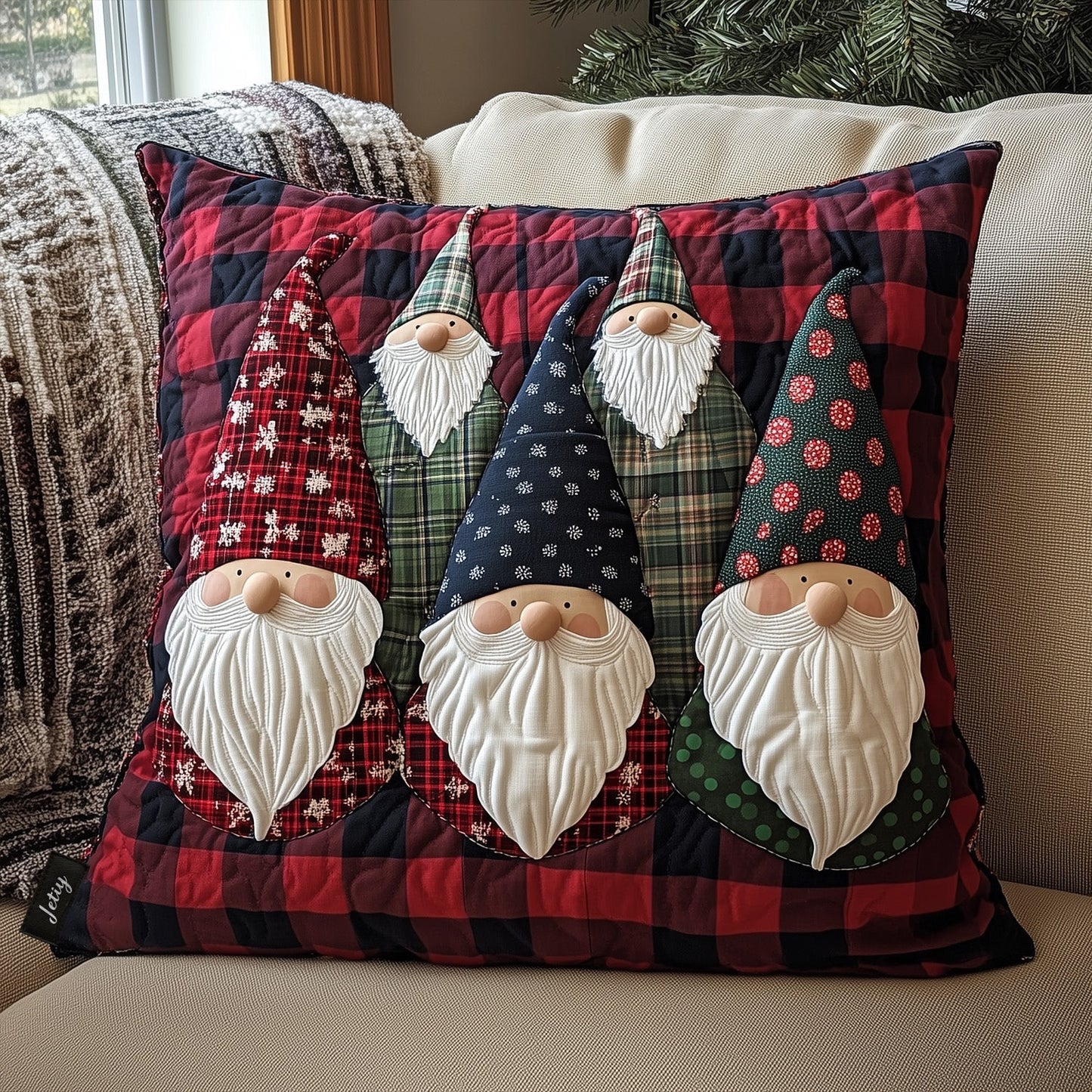 Noel Nostalgia Quilted Pillow Case NCU0PT1986