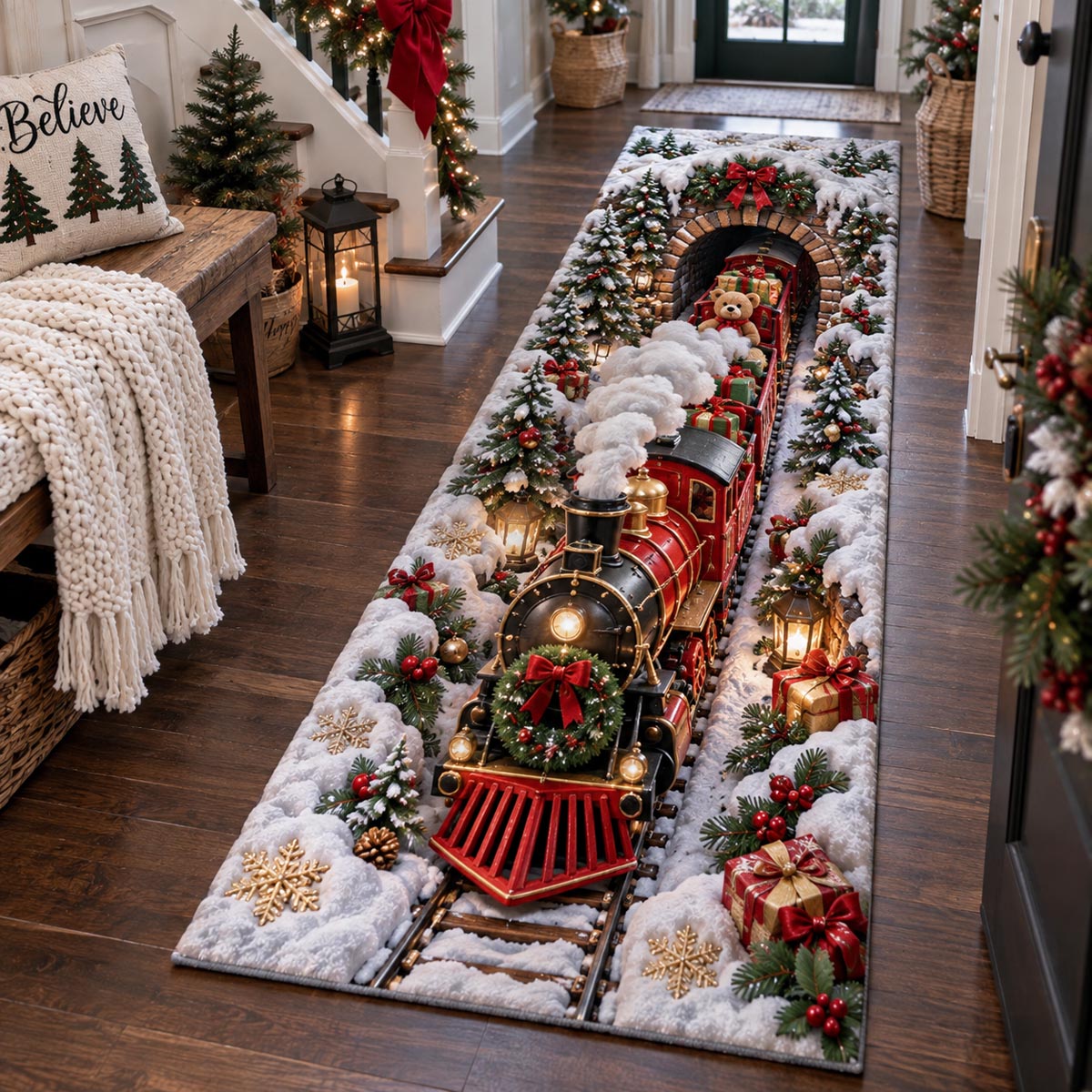 North Pole Express Runner Carpet SN0DV678