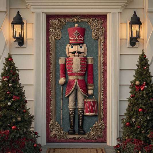 Nutcracker Charm Quilted Door Cover NCU0DK11245