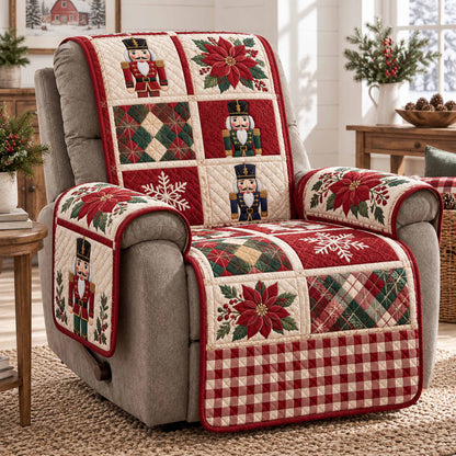 Nutcracker Glow Quilted Sofa Cover SN0TD1205