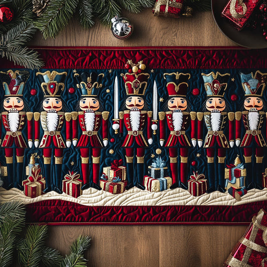 Nutcracker Nights Glow Quilted Table Runner NCU0PT2717