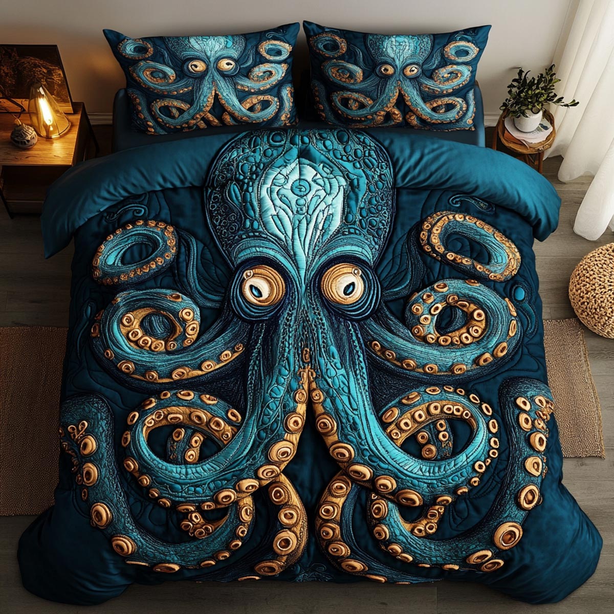 Ocean Embrace Duvet Cover Set NCU0DDK333