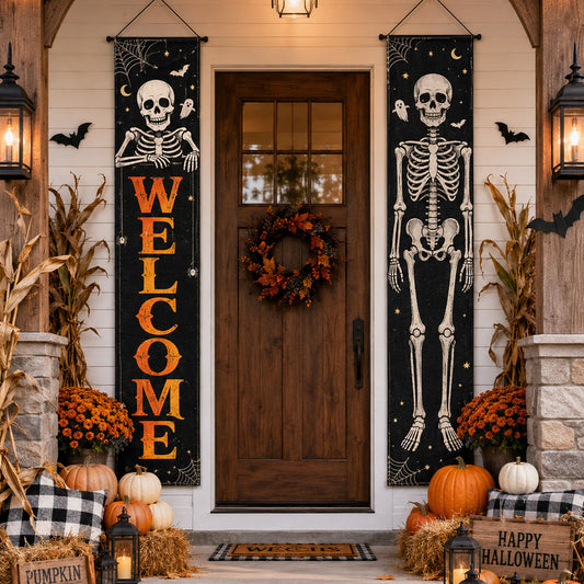 October Bone Guard Welcome Door Banner SN0PT313