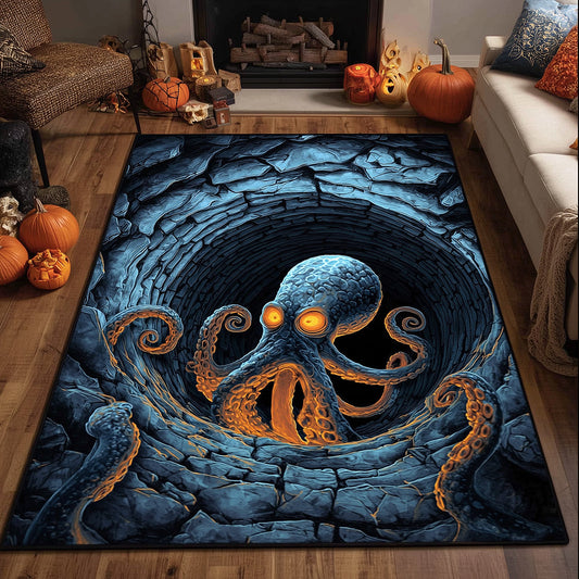 Octopus Depth Dweller Area Rug NCU0TH3343