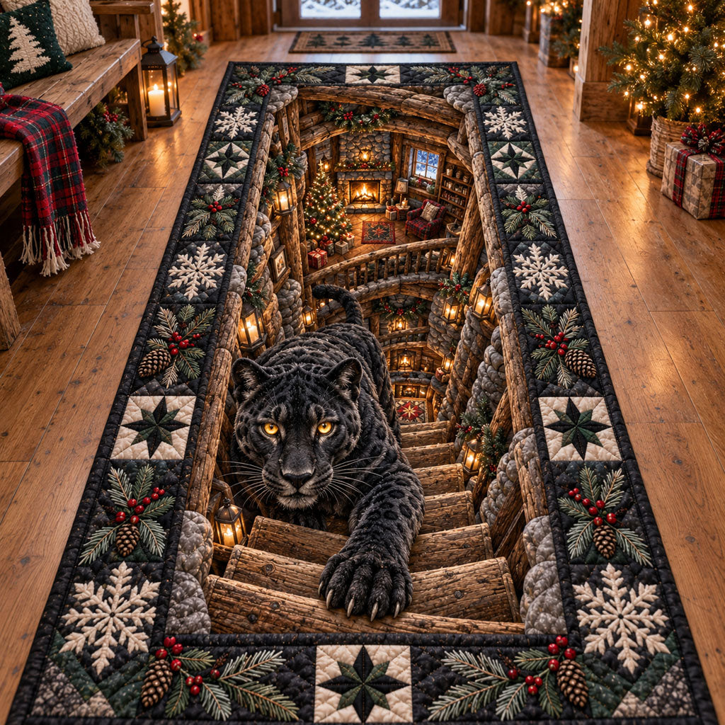 Onyx Panther Retreat Runner Carpet SN0PT1266