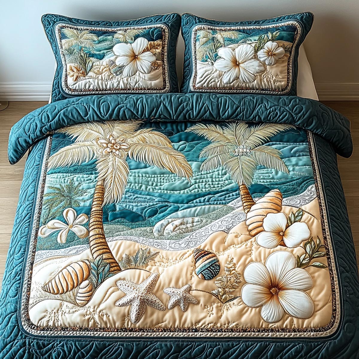 Palm Haven Duvet Cover Set NCU0DV300