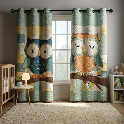 Pastel Wisdom Quilted Curtains NCU0QQ286