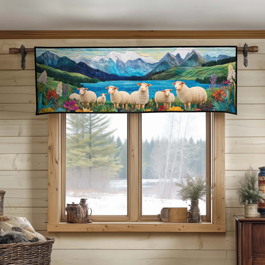 Pasture Charm Quilted Valance NCU0DK3977