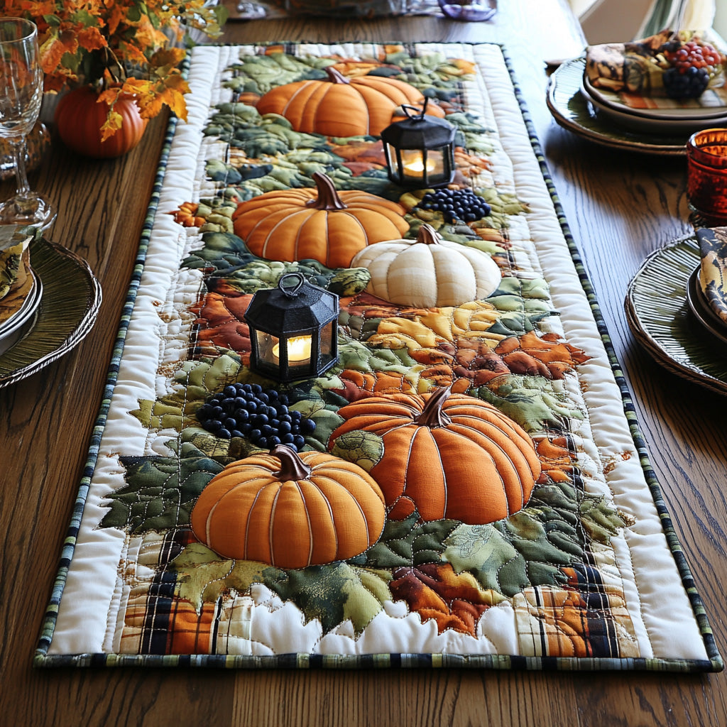 Patch Perfect Quilted Table Runner NCU0DV7110