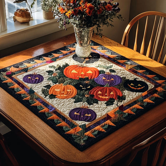 Patch o Pumpkins Quilted Table Topper NCU0PTT920