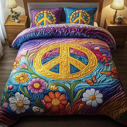 Peaceful Garden Duvet Cover Set NCU0PVL149