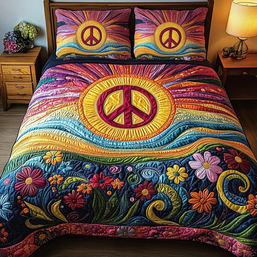 Peaceful Sun Duvet Cover Set NCU0PVL159