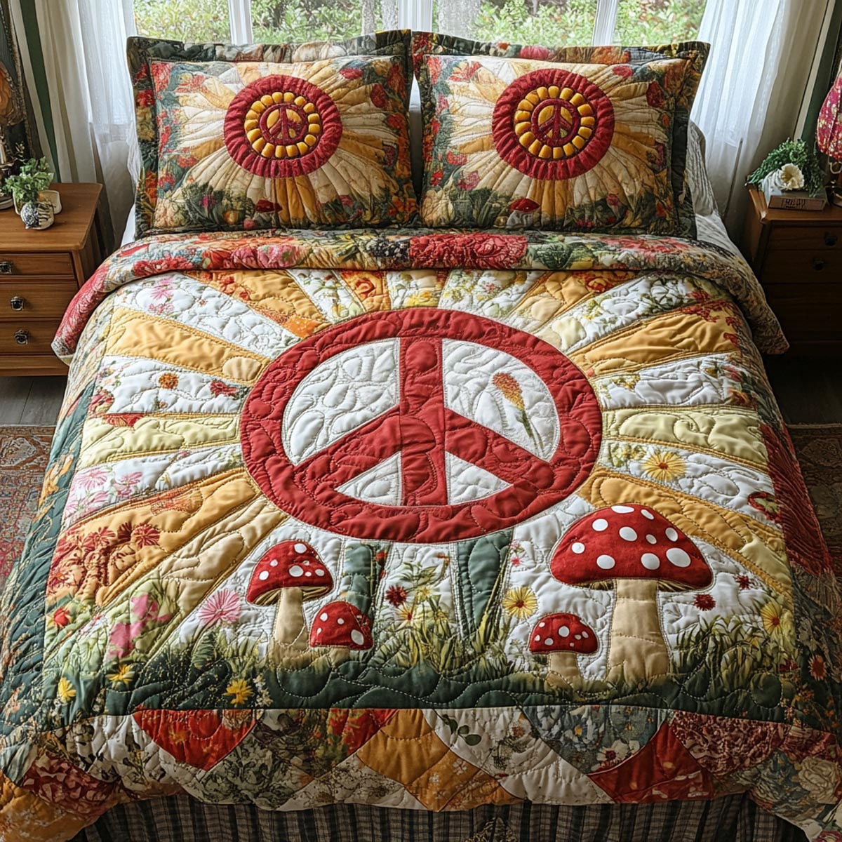 Peaceful Vibes Duvet Cover Set NCU0DV229