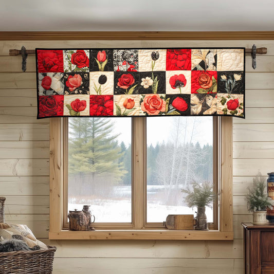 Petal Charm Quilted Valance NCU0DDK1074