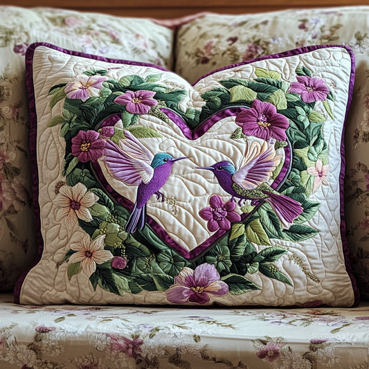 Petal Pair Quilted Bedding Pillow Case NCU0VH1837