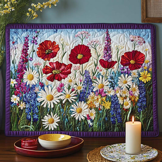 Petal Path Quilted Place Mat NCU0VH5652