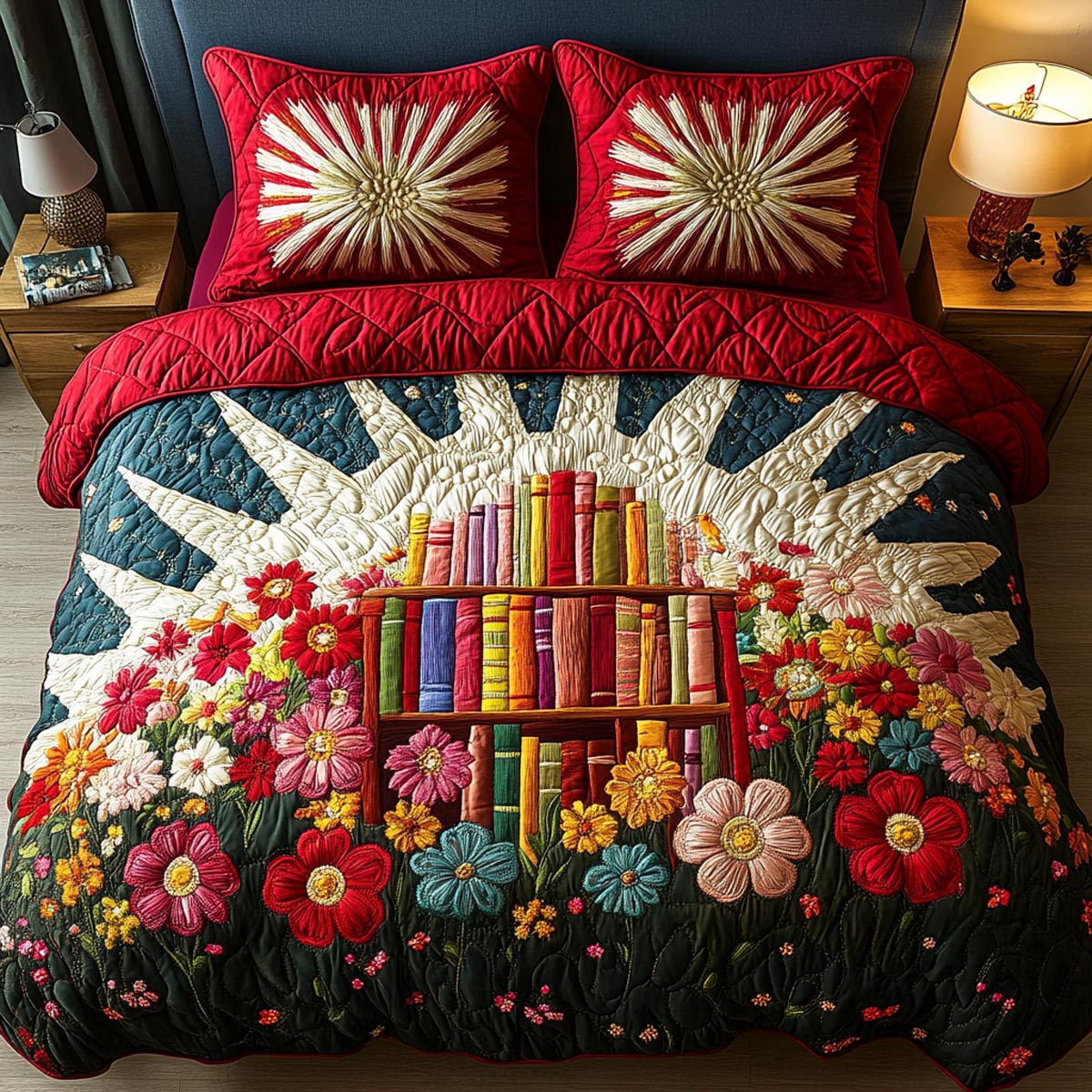 Petals and Pages Duvet Cover Set NCU0DV287
