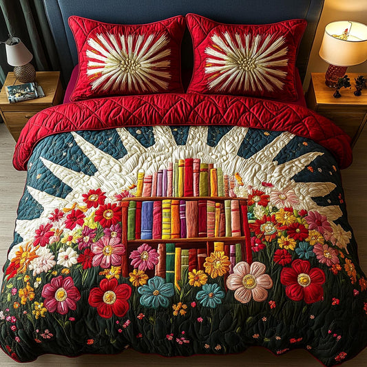 Petals and Pages Duvet Cover Set NCU0DV287