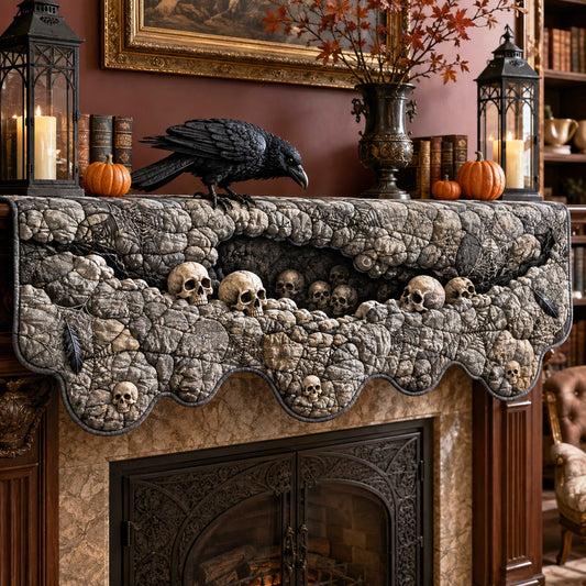 Phantom Chamber Quilted Mantel Scarf SN0TD314