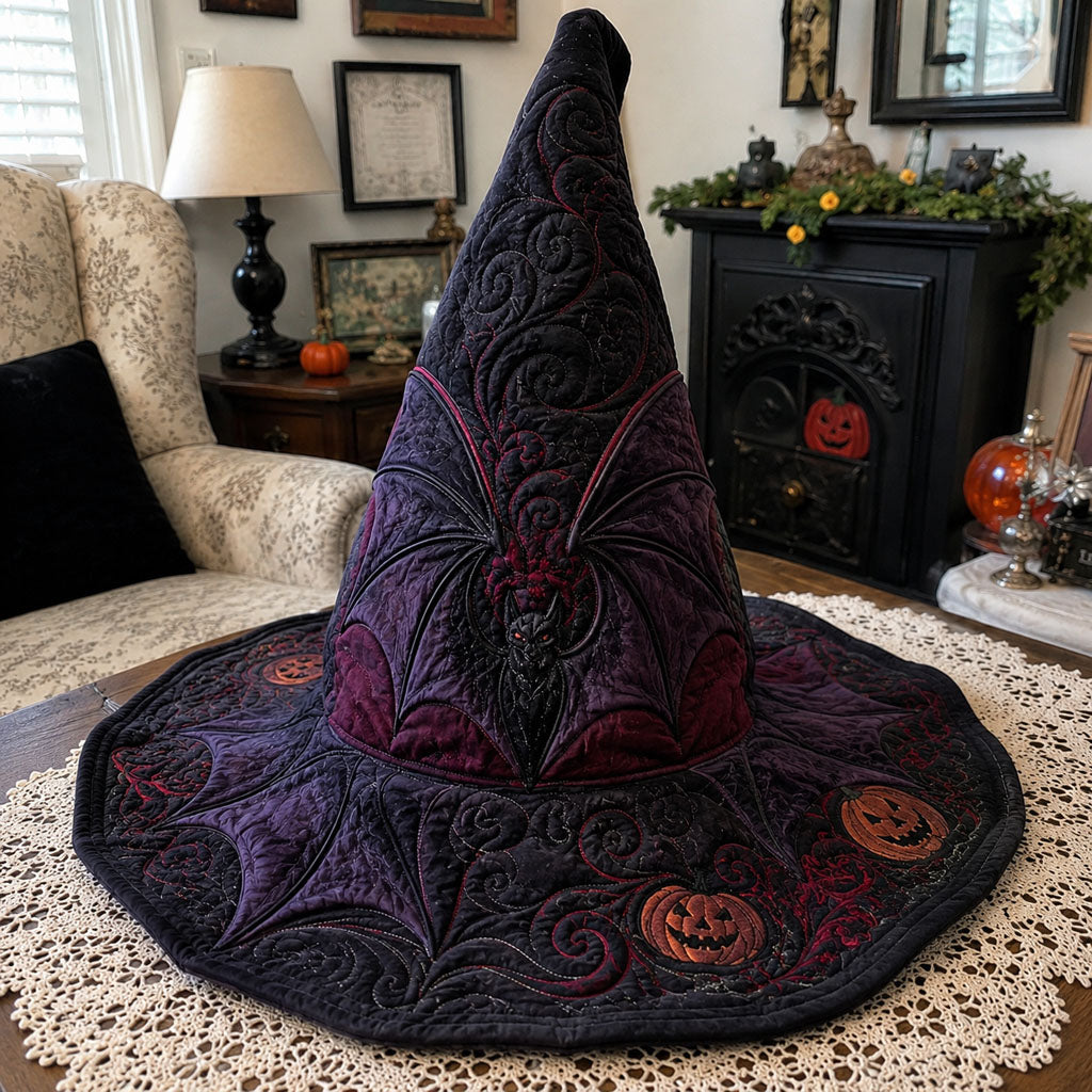 Phantom Moon Quilted Witch Hat SN0PT762