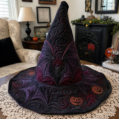 Phantom Moon Quilted Witch Hat SN0PT762