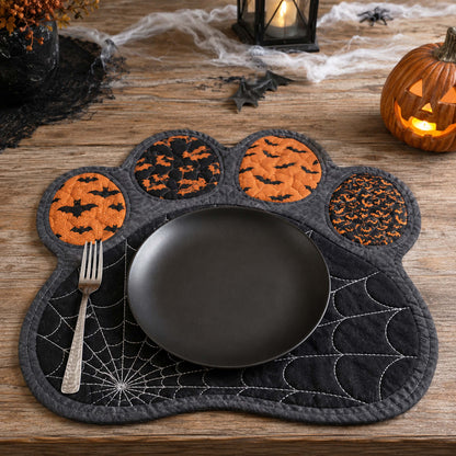 Phantom Paws Custom Shape Quilted Placemat SN0TD060