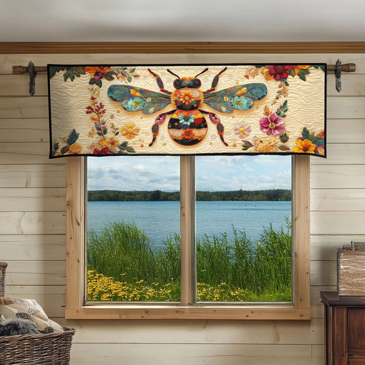 Pollinator Paradise Quilted Valance NCU0PT5103