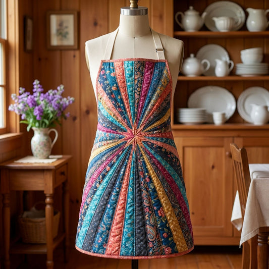 Prairie Bloom Quilted Apron SN0PT137