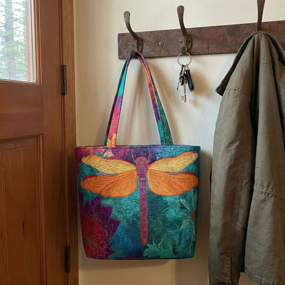 Prism Bag Quilted Zipper Tote Bag SN0K008