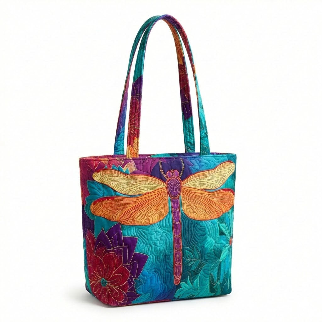 Prism Bag Quilted Zipper Tote Bag SN0K008