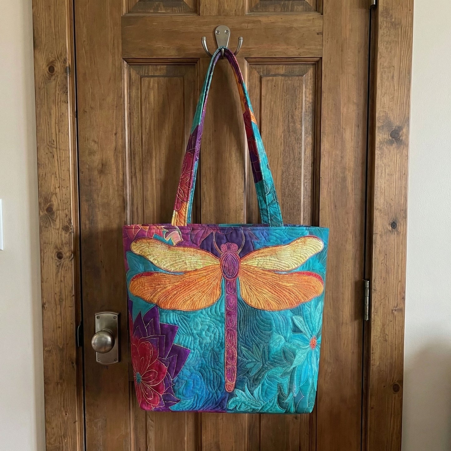Prism Bag Quilted Zipper Tote Bag SN0K008