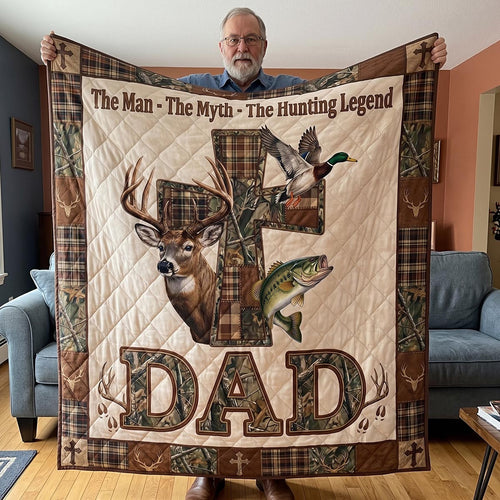 Purpose Driven Hunt Quilted Blanket SN0DV058