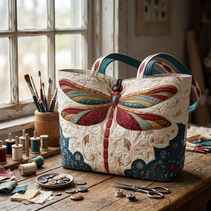 Quilt Wings Quilted Classic Tote Bag SN0DK040