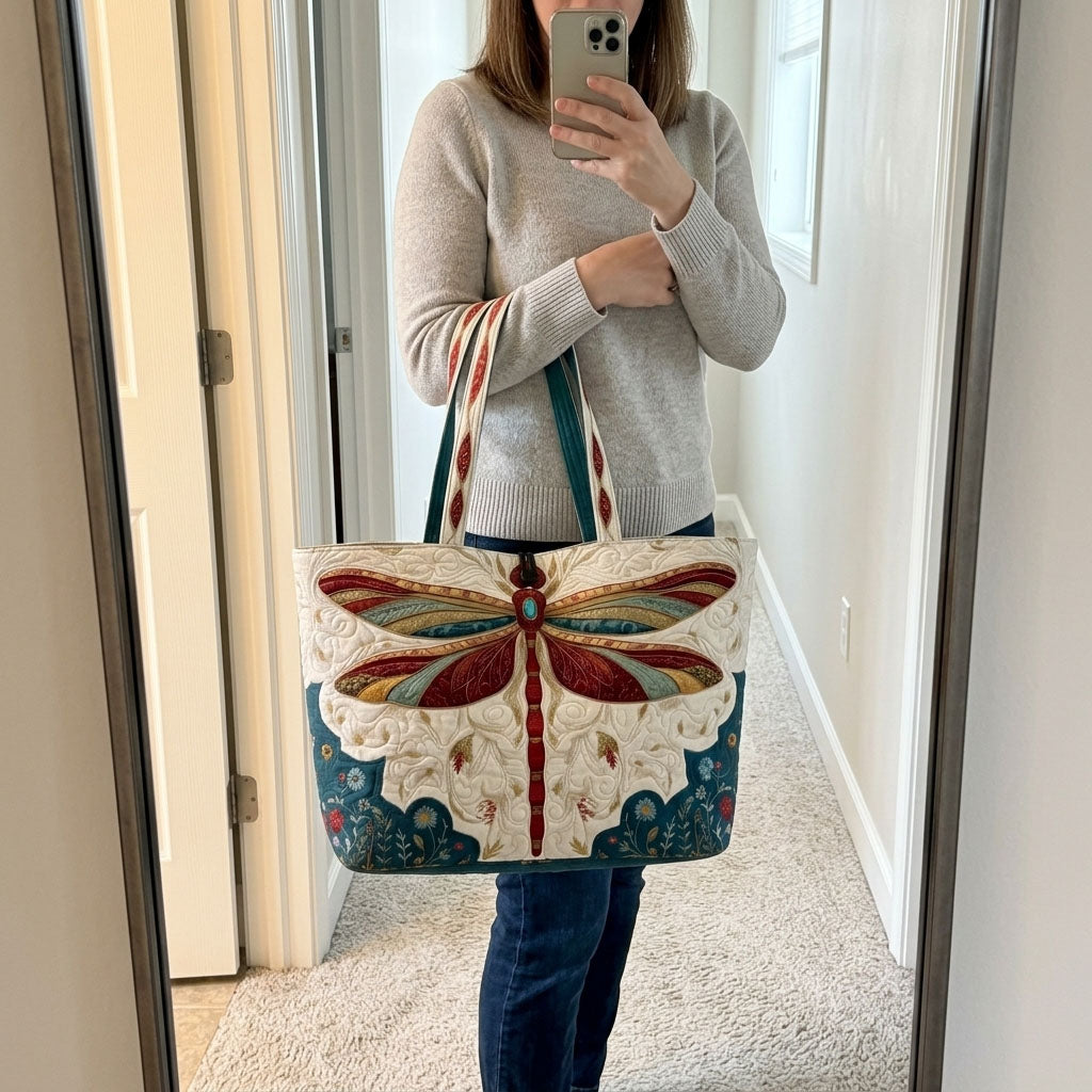 Quilt Wings Quilted Classic Tote Bag SN0DK040