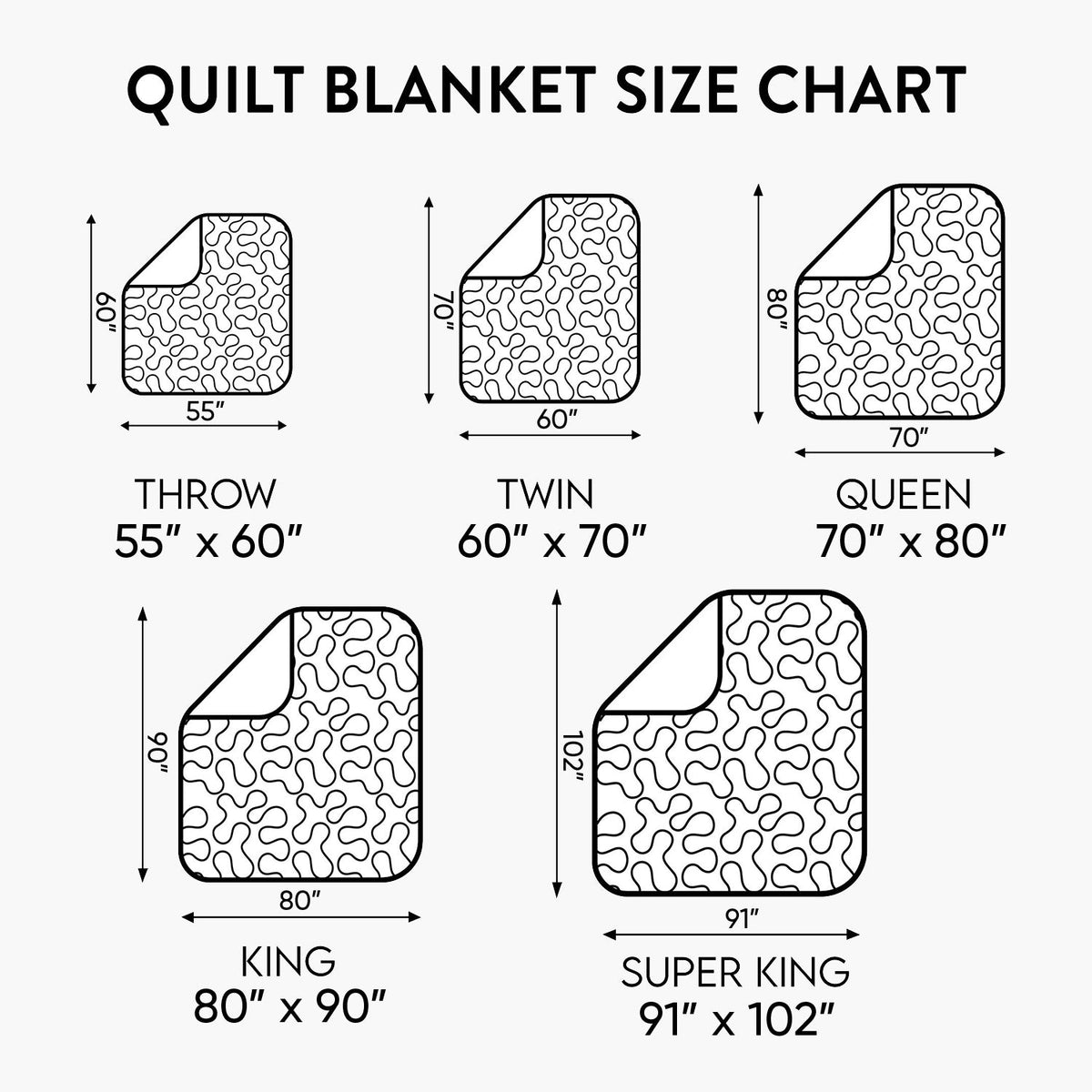 Workshop Midnight Quilted Blanket SN0HH0706