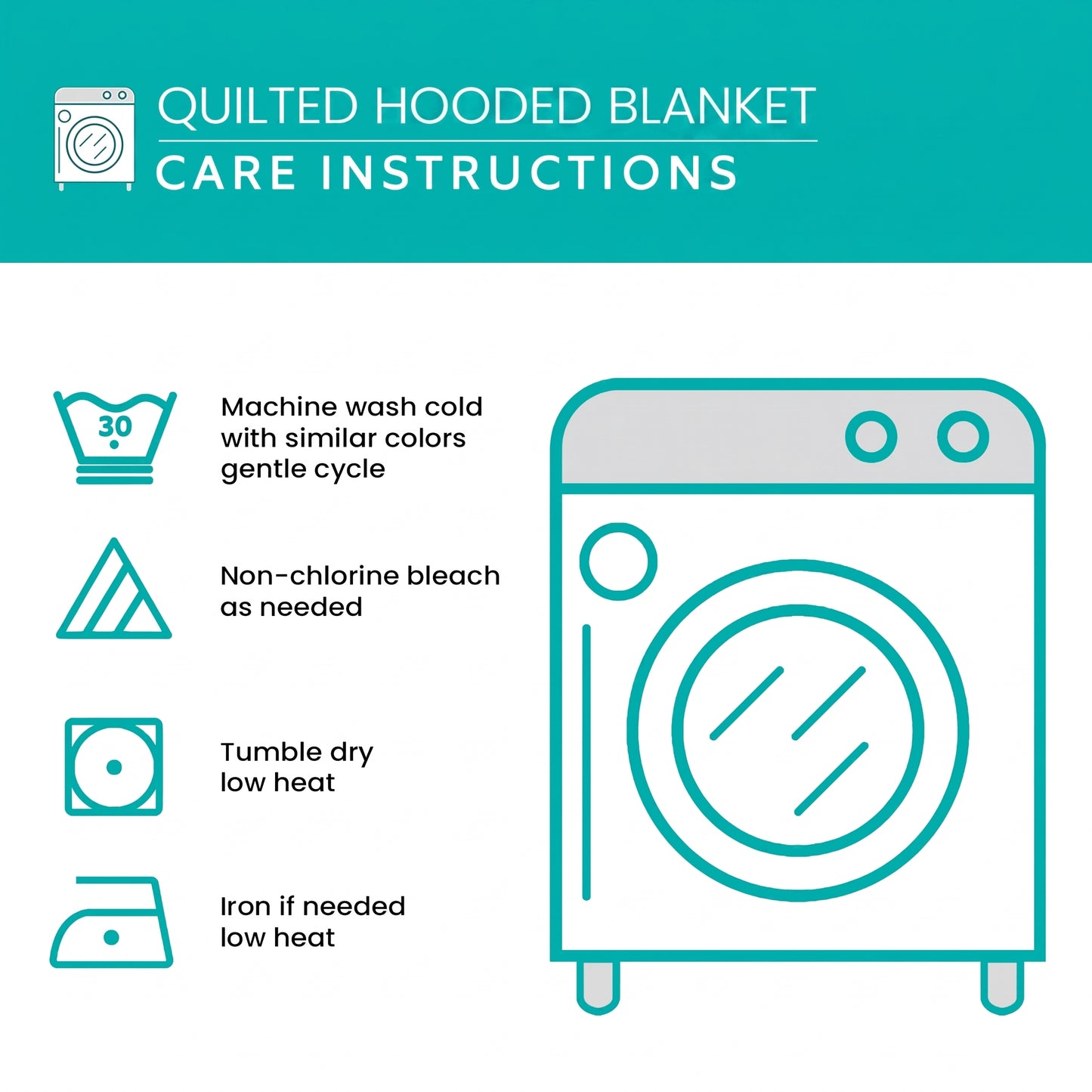 Enchanted Library Quilted Hooded Blanket SN0TV075