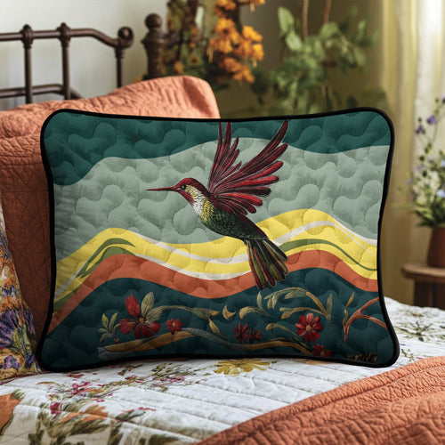 Radiant Flight Quilted Bedding Pillow Case NCU0DK5696