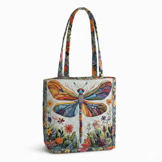 Rainbow Duffle Quilted Zipper Tote Bag SN0K007