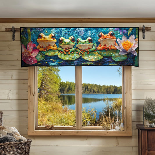 Rainforest Rhythms Quilted Valance NCU0PT5169