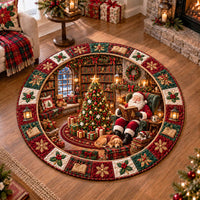 Reading Stories Quilted Round Mat SN0TD900