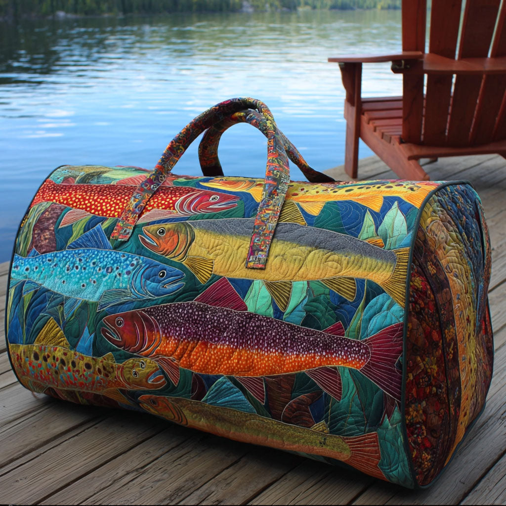 River Run Quilted Duffle Bag NCU0PT9017