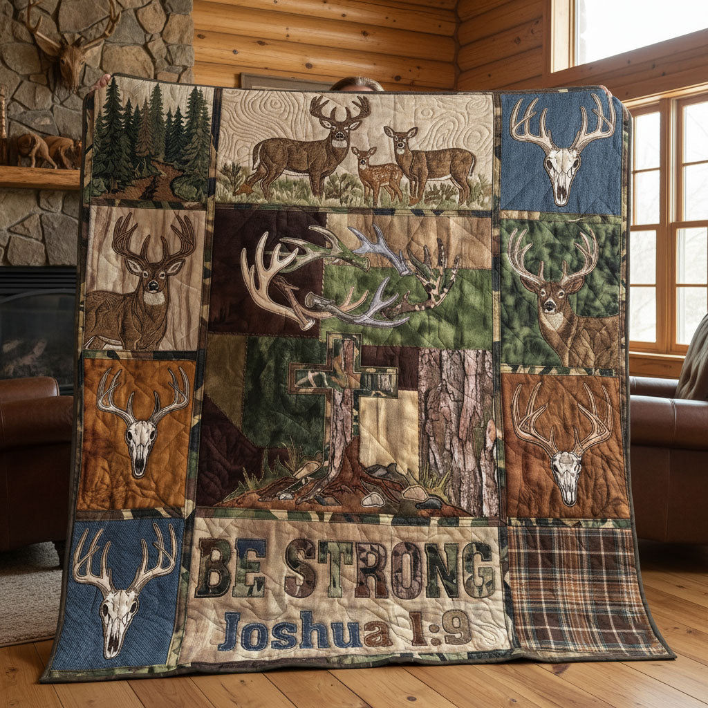 Rooted In Faith Quilted Blanket SN0PT060
