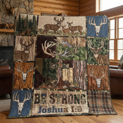 Rooted In Faith Quilted Blanket SN0PT060