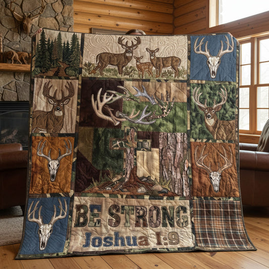 Rooted In Faith Quilted Blanket SN0PT060