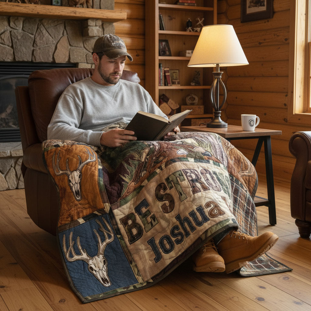 Rooted In Faith Quilted Blanket SN0PT060