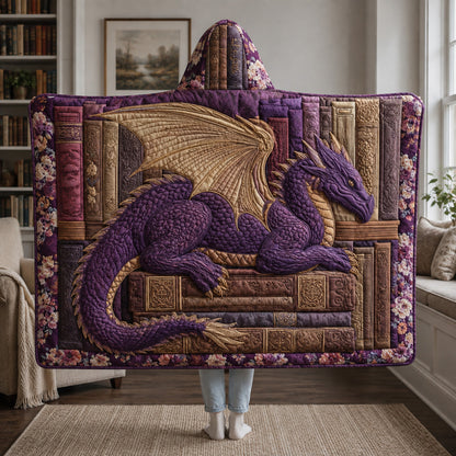 Royal Dragon Archive Quilted Hooded Blanket SN0HH0055